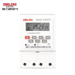 德力西电气  时控开关定时器插座定时开关控制器 KG316T AC220V