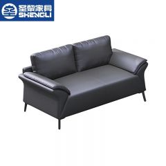 圣黎 商务洽谈沙发接待会客休闲区办公沙发 两人位（牛皮）
