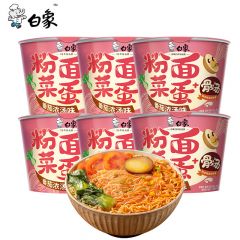 白象 粉面菜蛋 番茄浓汤味 158g*12/箱