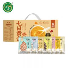 绿帝（GREEN KING） 八宝粥小米南瓜粥玉米粥五谷杂粮粗粮粥料健康营养粥 七日黄金粥料礼盒1050g