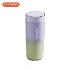 大宇（DAEWOO） 榨汁机迷你榨汁杯小型家用便携无线充电式果汁机料理机随行杯ZB12 西梅紫