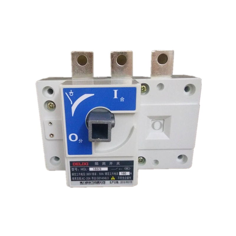 德力西电气（DELIXI ELECTRIC） 隔离开关HGL-160/3K 160A 带观察窗