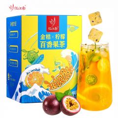 忆江南 花果养生茶 金桔柠檬百香果茶105g 水果茶冻干蜂蜜柠檬茶