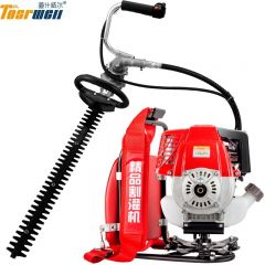 道什威尔 TOSRWELL 背负式四冲双刃绿篱机 茶叶茶树修剪机绿篱剪修枝剪灌木丛篱笆剪园林造型工具 背负式双刃