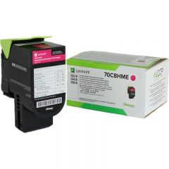 利盟（Lexmark） 70C8HME 红色高容碳粉盒 CS310/410/510dn/de（3000页）