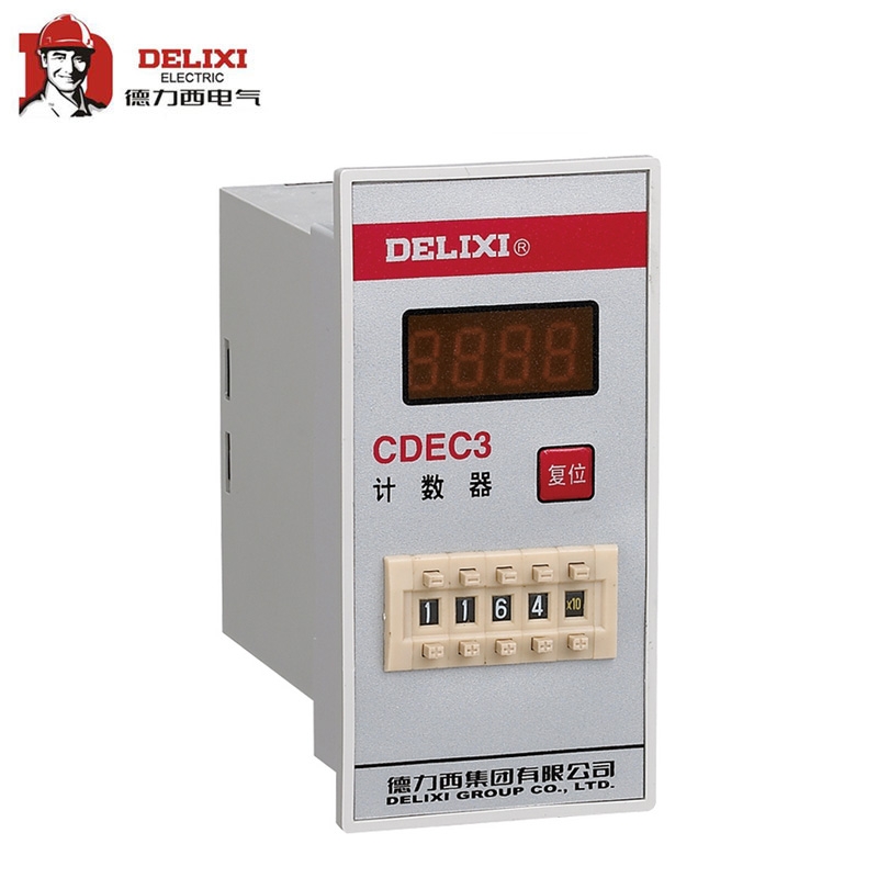 德力西电气（DELIXI ELECTRIC） 电子式计数器；CDEC3   AC380V    1-999900