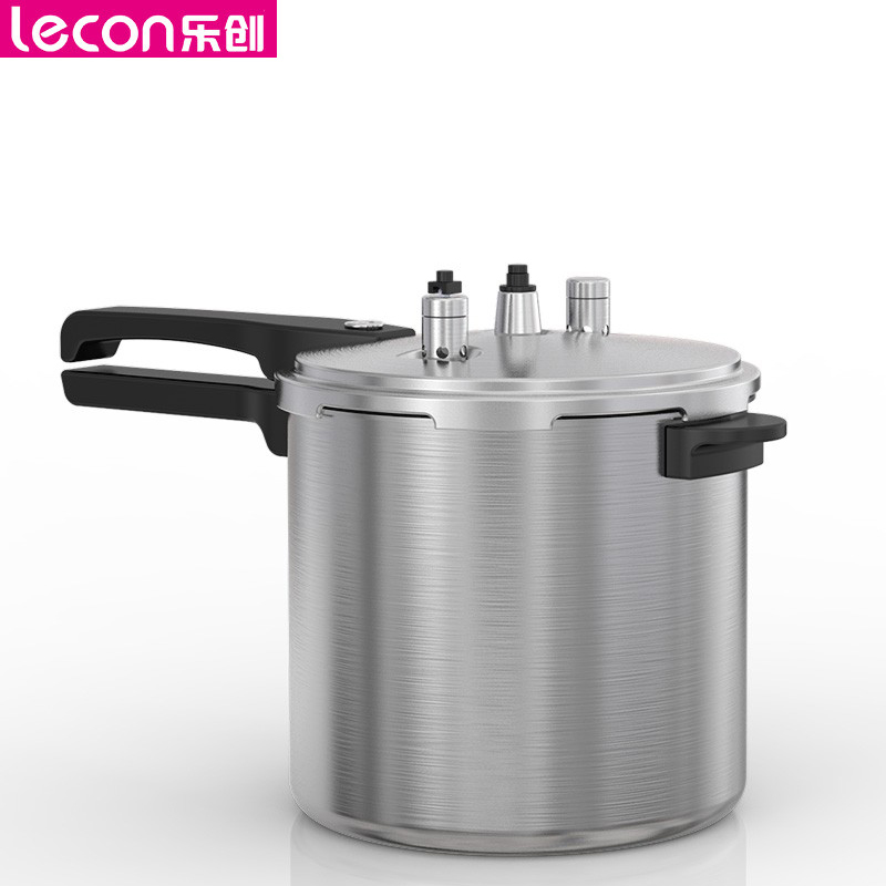 乐创（lecon） LC-J-YL18 商用高原压力锅 304不锈钢高海拔户外高压锅燃气适用 18L