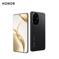 荣耀（HONOR） 荣耀200 旗舰级青海湖电池 绿洲护眼屏 5000万雅顾光影主摄 12+256 绒黑色 拍照 5G AI 新款 智能手机