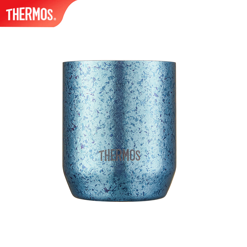 膳魔师（THERMOS） TCTI-280NL BL观象系列钛杯桌面杯桌面办公水杯天空280ml