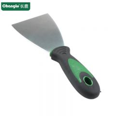 长鹿 双色柄油灰刀 油漆工具抹泥刀工具 （4寸）/把