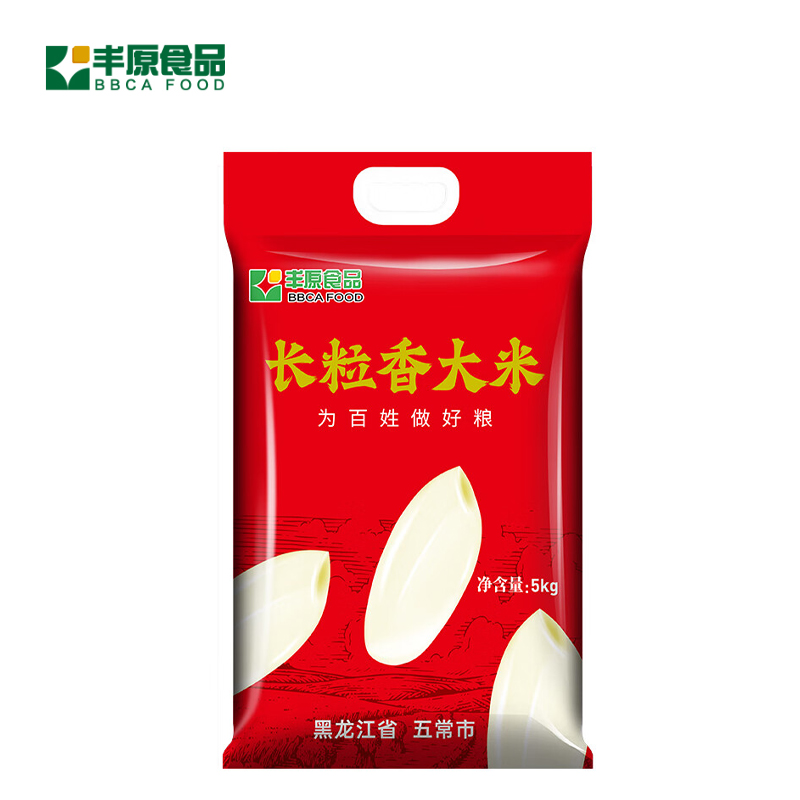 丰原食品 五常大米 长粒香大米 东北大米 5kg