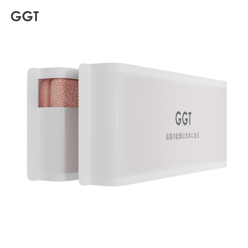 GGT 日本棉花糖毛巾新疆长绒棉洗脸巾家用柔软面巾五星级酒店加厚毛巾若曙色35*72cm