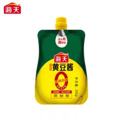 海天 黄豆酱 零添加下饭酱 炒菜拌面拌饭调味酱调料 0添加黄豆酱300g*1袋