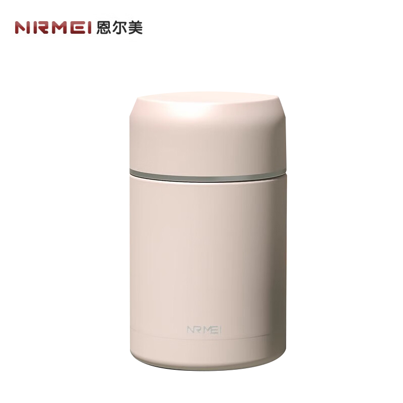 恩尔美（nRMEi） NQMSG-012焖烧杯316不锈钢女双层保温饭盒宽口闷焖烧怀银耳羹神器粥壶桶罐 【升级316不锈钢】粉色 1200ml