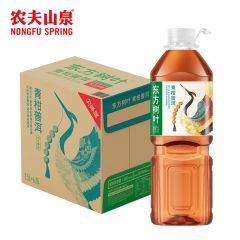 农夫山泉 东方树叶 青柑普洱茶茶饮料无糖茶家庭聚会即饮饮品1.5L*6瓶 箱装【满10箱全国包邮】