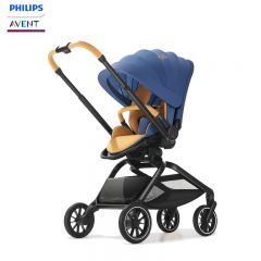 飞利浦（PHILIPS） BBL70123MU/93 新安怡婴儿推车双向高景观溜娃神器可坐可躺轻便折叠 OSLO奥斯陆 皇家蓝