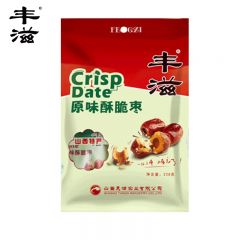 丰滋 原味酥脆枣228g 独立包装无核脆枣干山西红枣大枣香酥脆枣无核枣