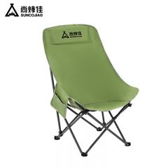 尚烤佳（Suncojia） SKJ-609高背月亮椅户外折叠椅露营休闲凳（星尧）