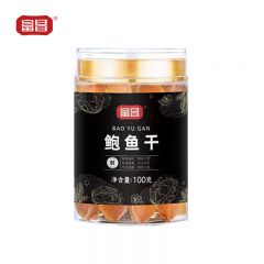 富昌 鲍鱼干100g 精选鲍鱼干货佛跳墙食材营养海鲜特水产干货罐装