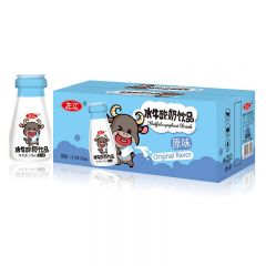 左江 水牛酸奶饮品经典原味130ml*10瓶 儿童学生早餐奶常温奶mini乳饮料