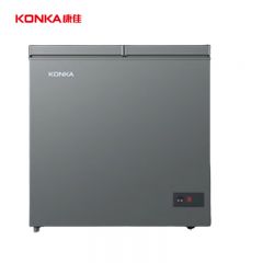 康佳（KONKA） BCD-200DZPX双温冷柜200升超大容量一级能效卧式冷柜