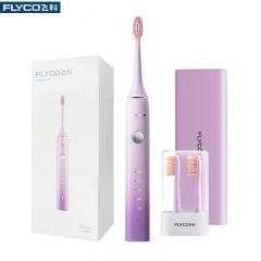 飞科（FLYCO） 电动牙刷家用男女款全自动声波震动无线充电式杜邦软毛情侣牙刷成人节日礼物FT7105 【浪漫粉】