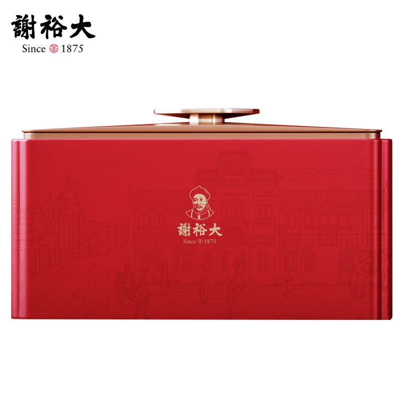 谢裕大 茶叶 新茶上市明前 黄山毛峰 盛世6000听 绿茶65g
