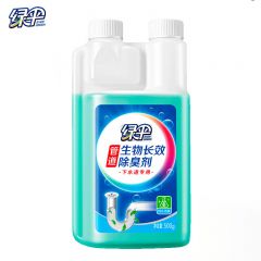绿伞 生物长效除臭剂500g下水道管道浴室马桶地漏除臭剂