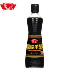 鲁花 黑糯米酿造 零添加固态发酵 厨房调味品 黑糯米醋500ml
