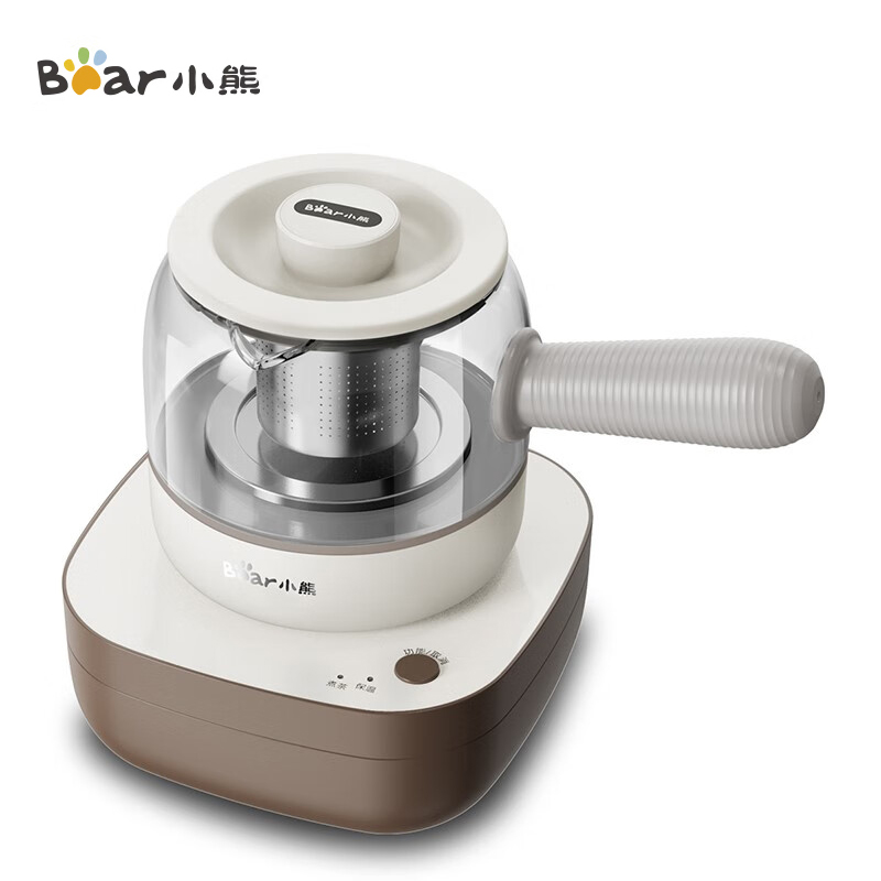 小熊（Bear） ZCQ-A05S1煮茶器组合套装恒温养生壶煮茶壶迷你保温电水壶蒸茶器热水壶0.5L