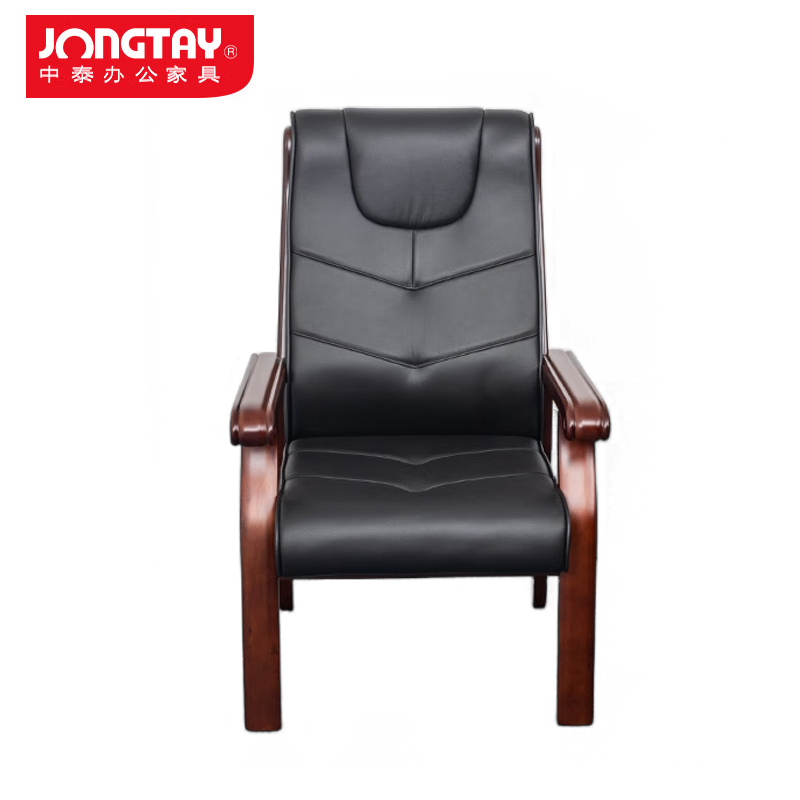 中泰（jongtay） J-U0F905C2-HE办公会议椅洽谈椅西皮老板椅大班椅 690W×680D×1100H