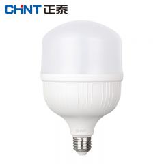 正泰（CHNT）LED灯泡节能灯泡 大螺口家用商用大功率光源LED塑包铝柱泡26E38W6500K白色 GB/T17743-2017