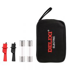 德力西电气（DELIXI ELECTRIC）万用表配件 大表配件（表包 保险丝 鳄鱼夹）