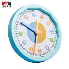 晨光（M&G） ASD998K3 文具儿童钟点钟表学习器 三针联动时钟闹钟模型 老师推荐 幼儿园时间认知益智教具
