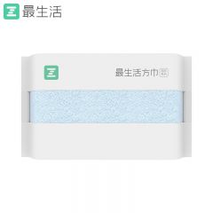 最生活（a-life） A-1184国民系列方巾34*34cm蓝色