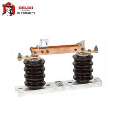 德力西电气（DELIXI ELECTRIC） 户外单极隔离开关 GW9-15G/630A 3只/组不锈钢底座
