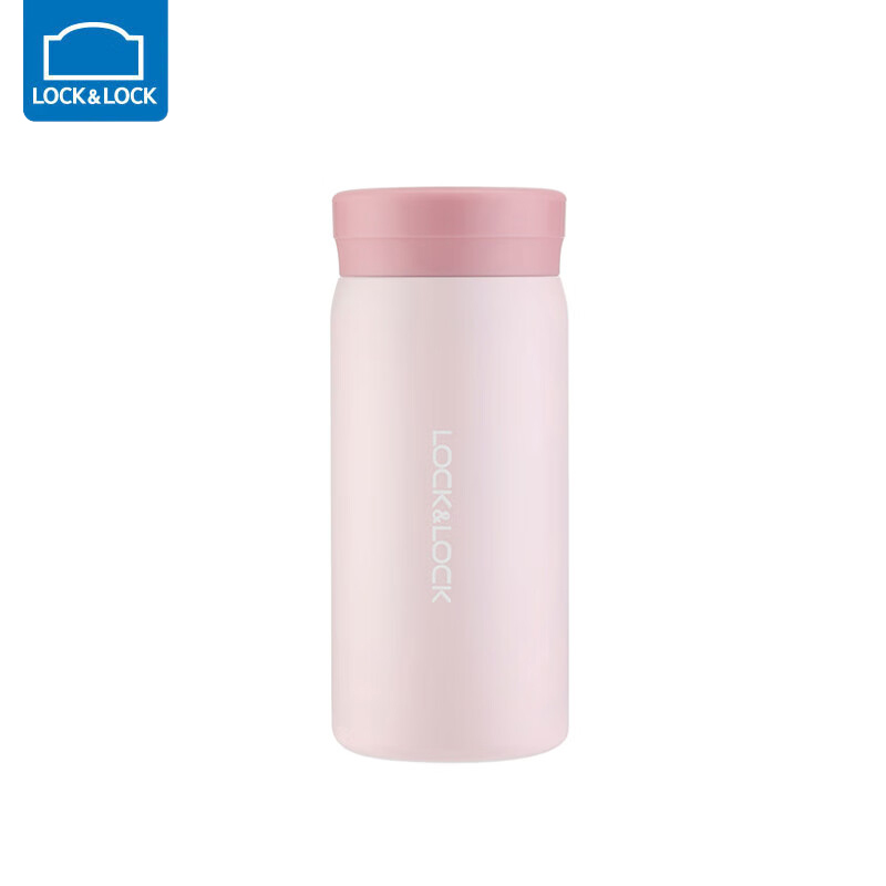 乐扣乐扣（LOCK&LOCK） LOCK&LOCK 轻盈巧手保温杯（粉色）200ml LHC6530FU
