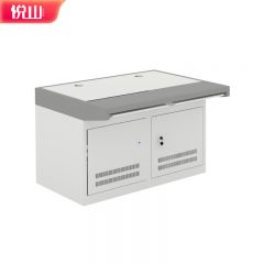 悦山 办公操作台工作台钢制电脑台控制桌子两人位 1200*900*750mm 组