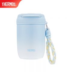 TCMX-380S BB保温杯双饮吸管杯便携随行水杯办公小巧可爱杯子简约情侣水杯 婴儿蓝 380ml