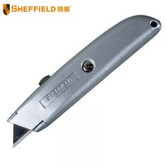 钢盾 （SHEFFIELD ） S067211 美工刀锌合金割刀重型割刀锌合金刀体切割刀裁纸刀