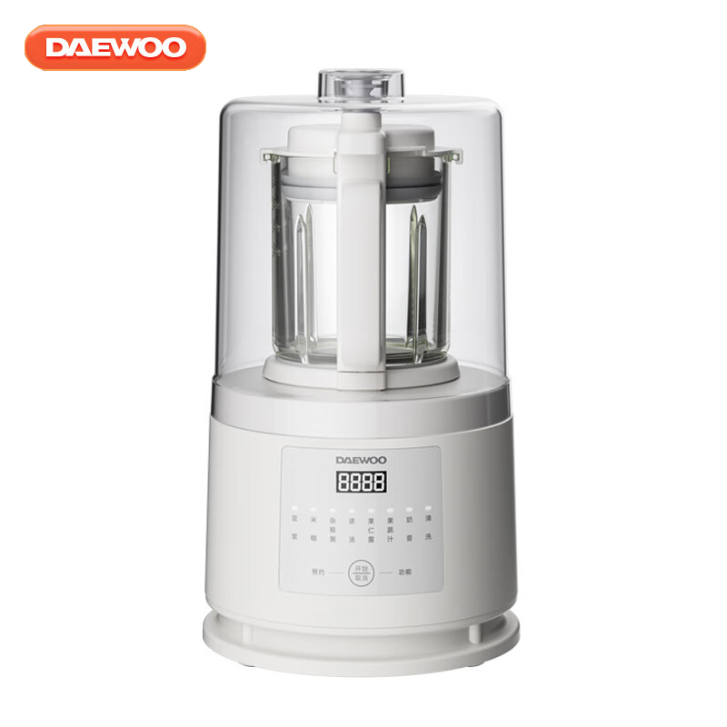 大宇（DAEWOO） FP03 奶糖白破壁机低音豆浆机迷你全自动免手洗搅拌机营养调理机家用