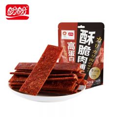 盼盼 高蛋白酥脆肉脯（蜜汁味）38g追剧解馋休闲零食办公室小吃（5件起发）