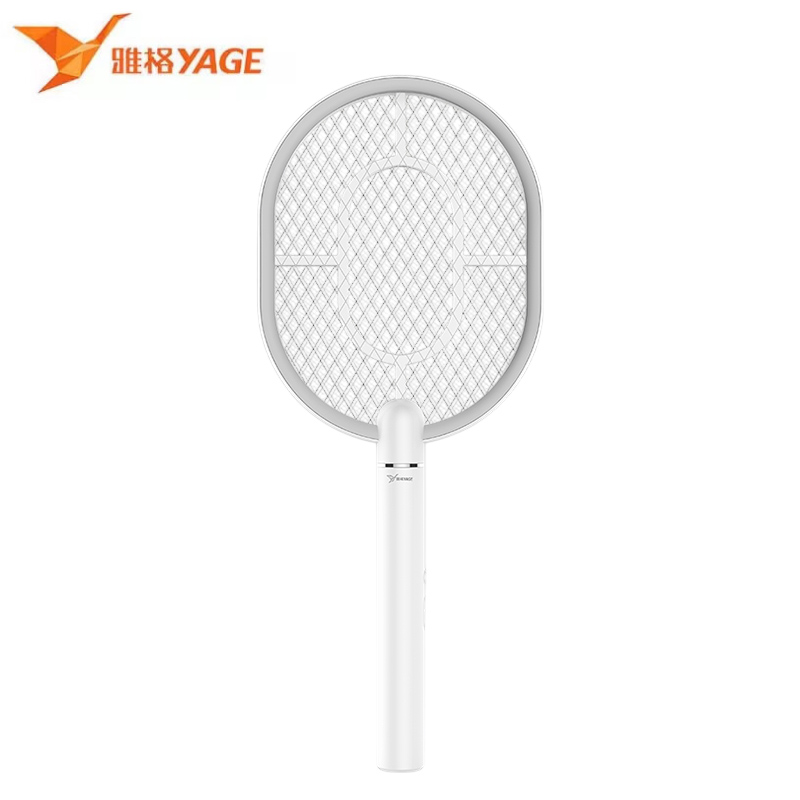 雅格YAGE 充电锂电电蚊拍家用灭蚊虫驱蚊灭蚊器苍蝇拍捕蝇器YG-D006