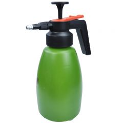 兰诗（LAUTEE）园艺洒水壶 气压式喷雾器 带刻度压力喷壶 1.8L 绿色 HF-Q-601