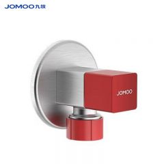 九牧（JOMOO）44098-732/5C-1 角阀 三角阀黄铜加厚燃气热水器八字阀厨卫配件止水阀 单只装-单热分水阀