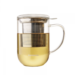 多样屋（TAYOHYA）明雅不锈钢茶隔杯 悦友500ml TA040104040ZZ