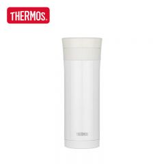 膳魔师（THERMOS） 温显杯不锈钢保温杯温度显示充电便携泡茶水杯TCDB-500 白色 470ml