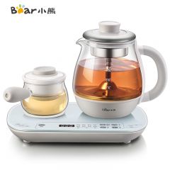 小熊（Bear） ZCQ-A08E1煮茶器养生壶全自动加厚玻璃蒸煮茶壶 小型办公室蒸汽喷淋黑茶电茶壶