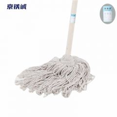 京铁诚 老式木杆棉线拖把K-004 老式墩布吸水拖把