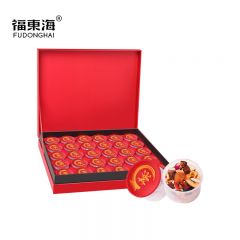福东海 25味阿胶红参玫瑰女神茶礼盒450g 女神节礼物养生茶15gx30罐